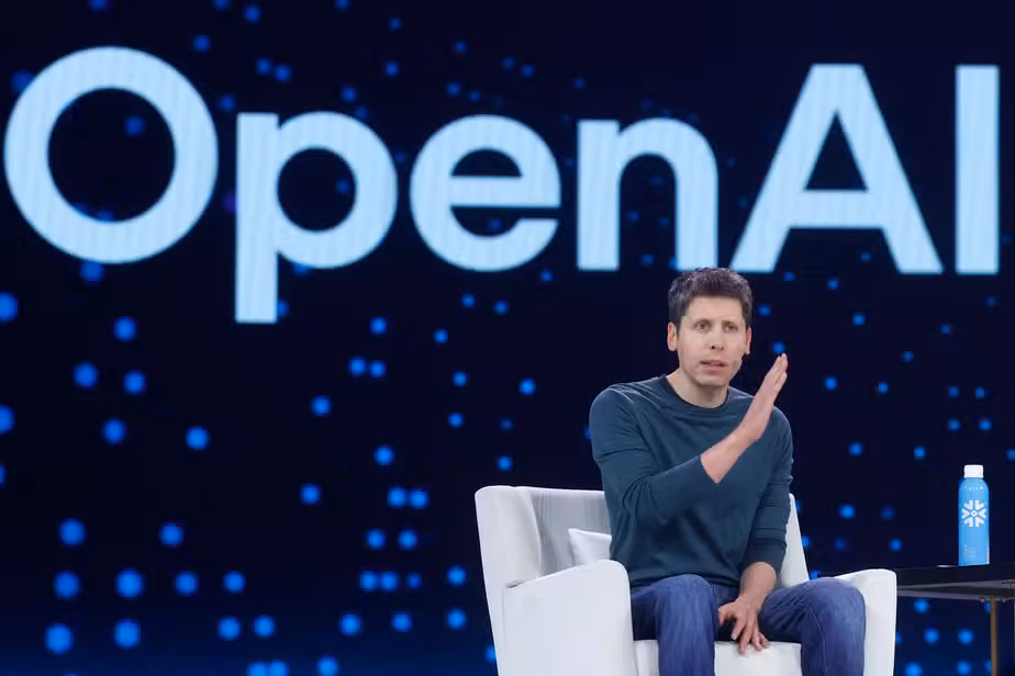 Tela com o aplicativo ChatGPT, da OpenAI