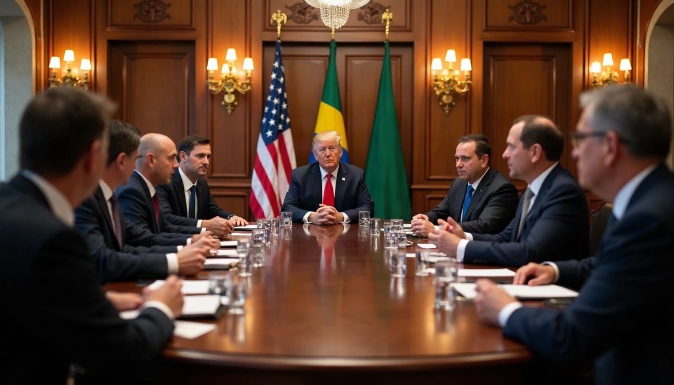 Imagem meramente ilustrativa sobre negociação comercial entre Brasil e Estados Unidos